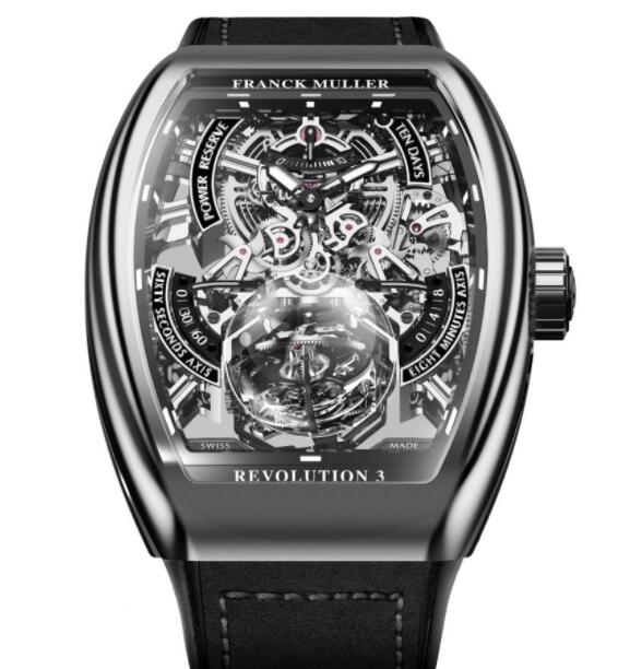 Franck Muller Vanguard Revolution 3 Skeleton Replica Watch V 50 REV 3 PR SQT (NR) AC